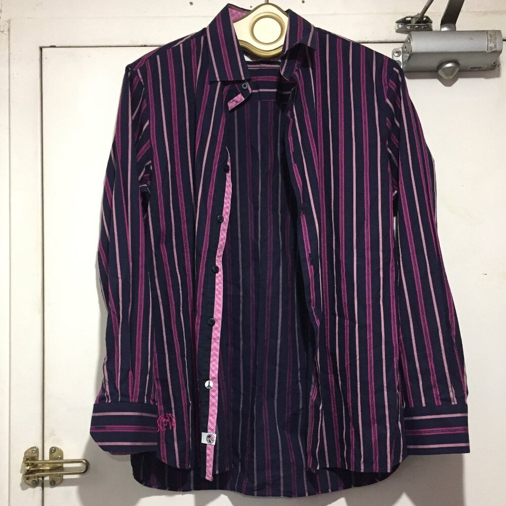 VINTAGE JOHN LENNON STRIPED SHIRTS SIZE S